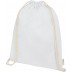 Mochila com cordões de algodão orgânico GOTS de 140 g/m² Orissa