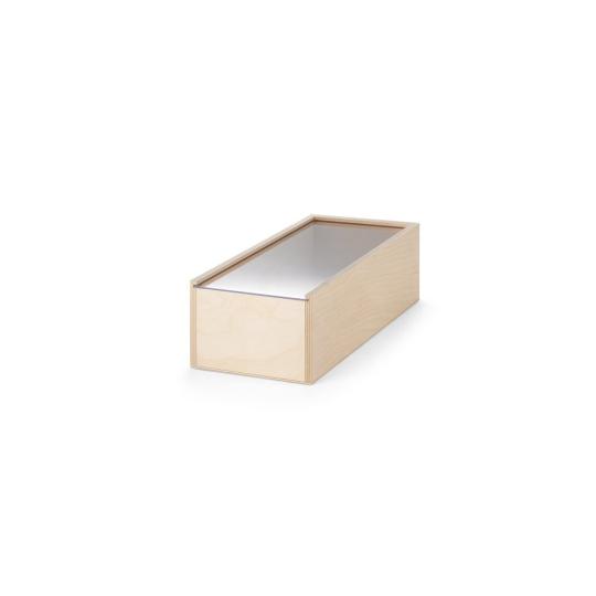 Caixa de madeira Boxie Clear M