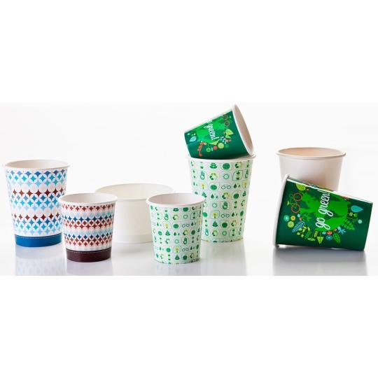 Copos de papel Personalizados (diversas capacidades)