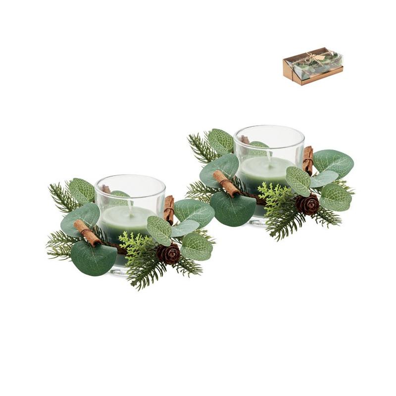 Conjunto de 2 velas Moss