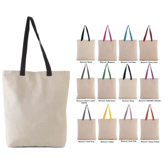 Saco de compras com alças em contraste Kimood®