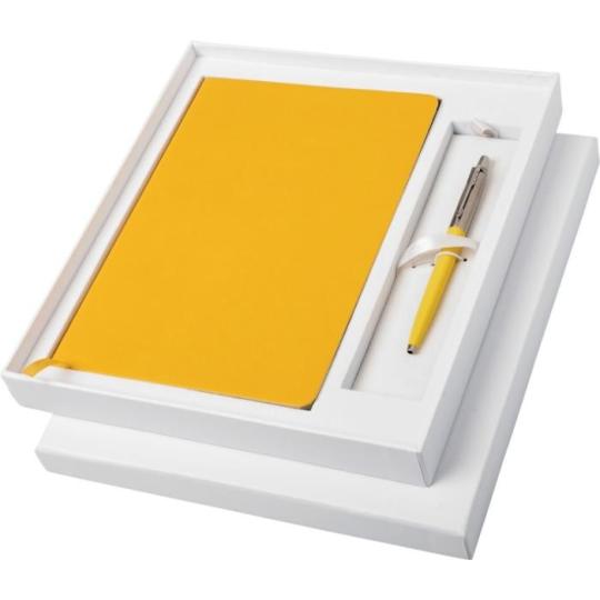 Conjunto de presente de caderno Classic e caneta Parker®