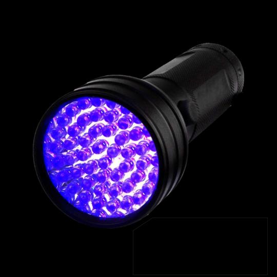 Lanterna LED Luz Negra (51 LEDs)