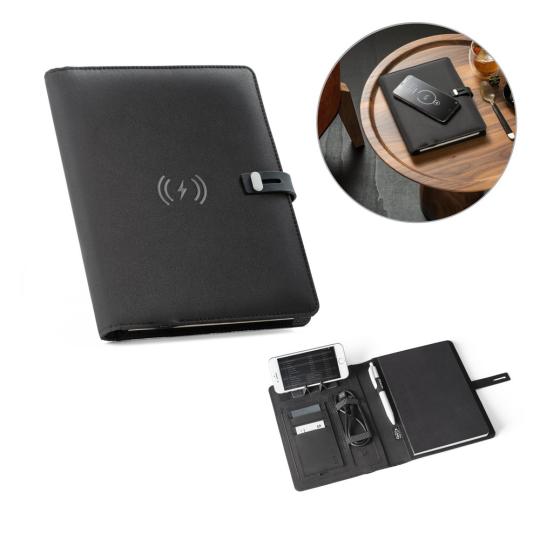 Pasta A5 com carregador wireless Emerge A5 Folder