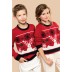 Camisola decote redondo de Natal de criança Kariban®