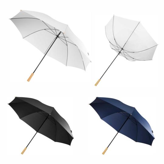 Guarda-chuva de golfe em RPET reciclado com 30'', à prova de vento Romee