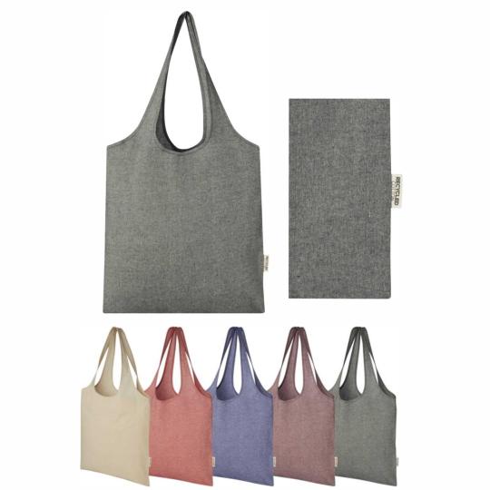 Saco de algodão reciclado de 150 g/m² de 7 L Pheebs