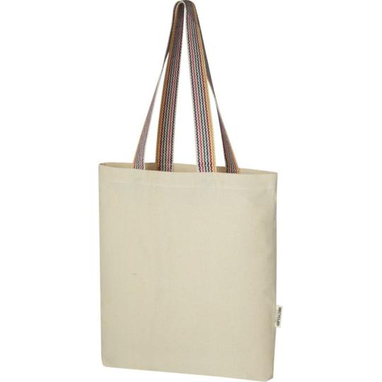Saco de algodão reciclado de 180 g/m² de 5 L Rainbow