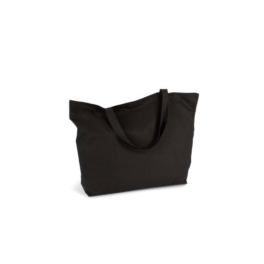 Saco de compras muito grande em algodão Kimood® (PRETO)