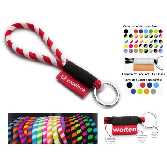 Porta-chaves Tubo