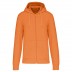 Sweatshirt eco-responsável com capuz e fecho de homem e de mulher Kariban®