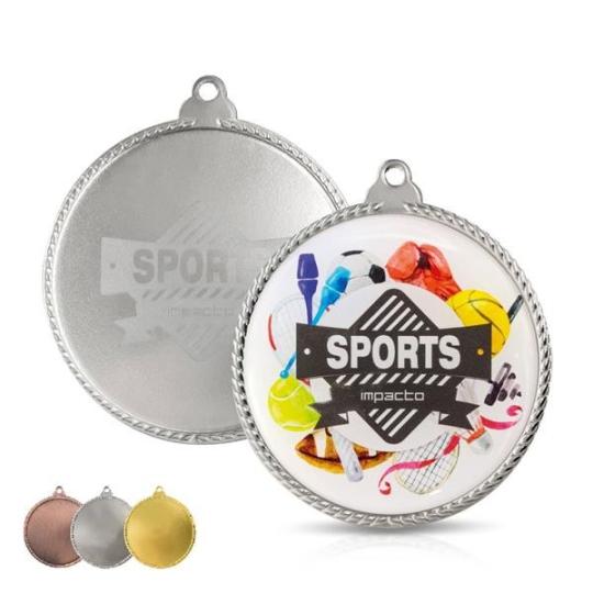 Médaille de métal héroïque