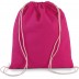 Mochila pequena em algodão biológico com cordões Kimood®