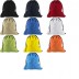 Mochila pongee (190T) de fechar por corda