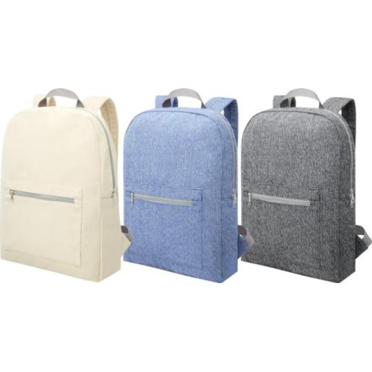 Mochila em poliéster e algodão reciclado 210 g/m² Pheebs