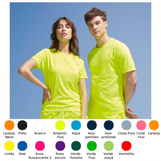T Shirt Sporty  Modelo de Homem e Mulher