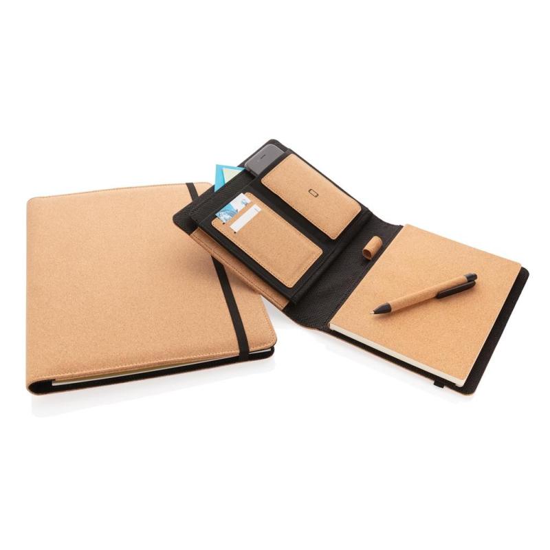 Portfólio de cortiça Deluxe A4