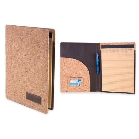 Porta-documentos de cortiça