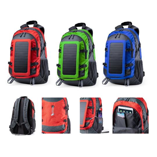Mochila com carregador Rasmux