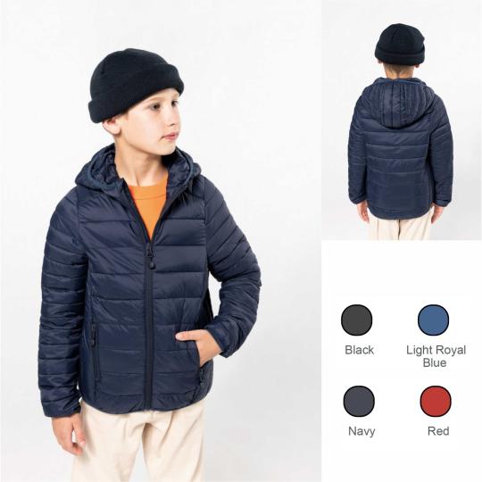 Blouson d'enfant matelassé...