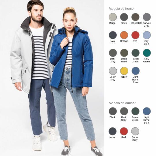 Parka de mujer y hombre...