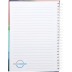 Caderno A5 Wire-o com capa rígida