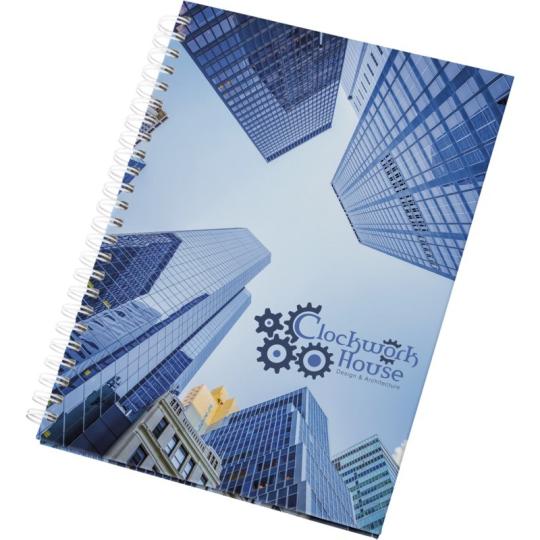 Caderno A5 Wire-o com capa rígida