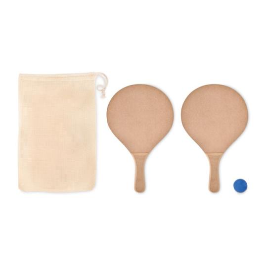 Jeu raquette de plage
