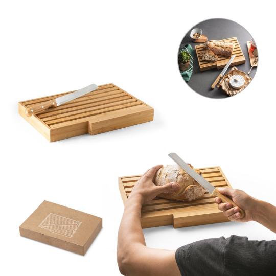 Tábua para pão com faca Passard