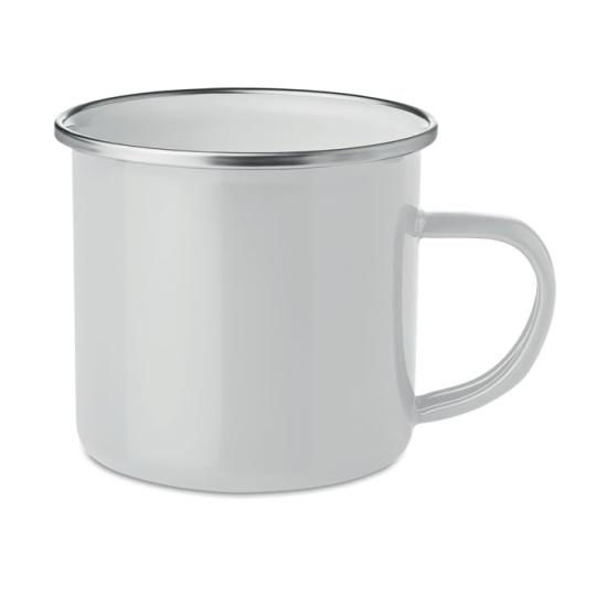Caneca de metal de sublimação Plateado