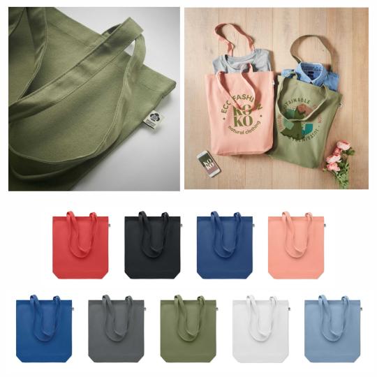 Organic canvas shopping bag...