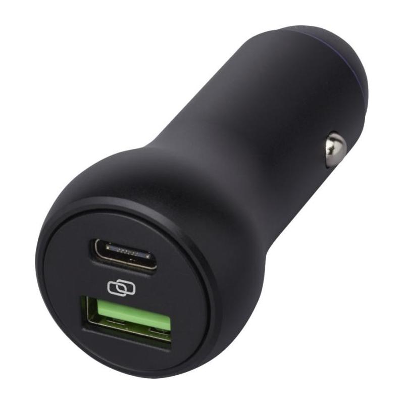 Carregador de carro duplo 55W USB-C/USB-A Pilot Tekiō®