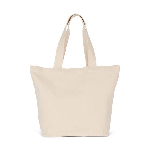 Sacos de compras com fole - L