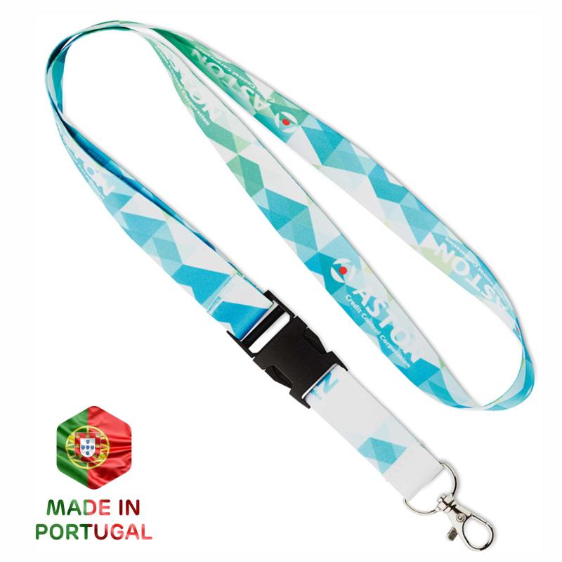 Lanyard de Sublimação com Clic-Clac em Poliéster