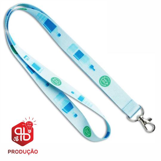 Lanyard Recycled Pet Em Sublimação