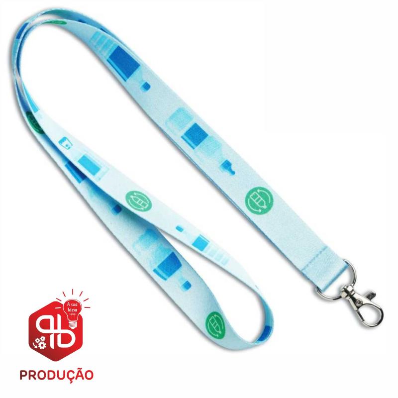 Lanyard Recycled Pet Em Sublimação
