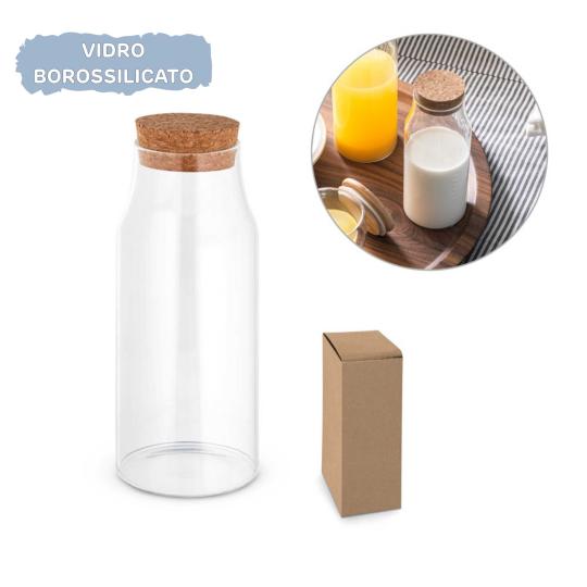 Garrafa em vidro 800 ml Jasmin 800