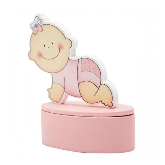 Caixa de bebé menina