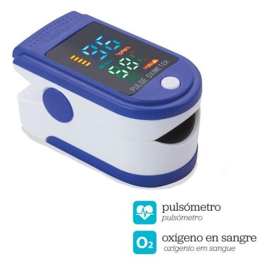 Oxímetro e pulsómetro Figertip