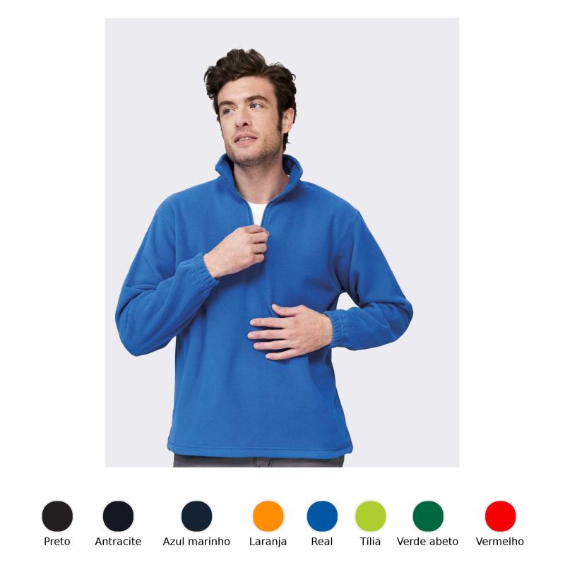 Sweat Polar com fecho Ness Sols®