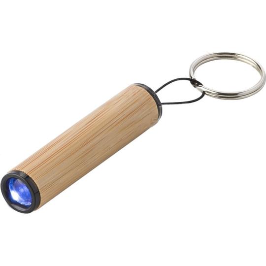 Mini lanterna de bambu com porta-chaves Ilse