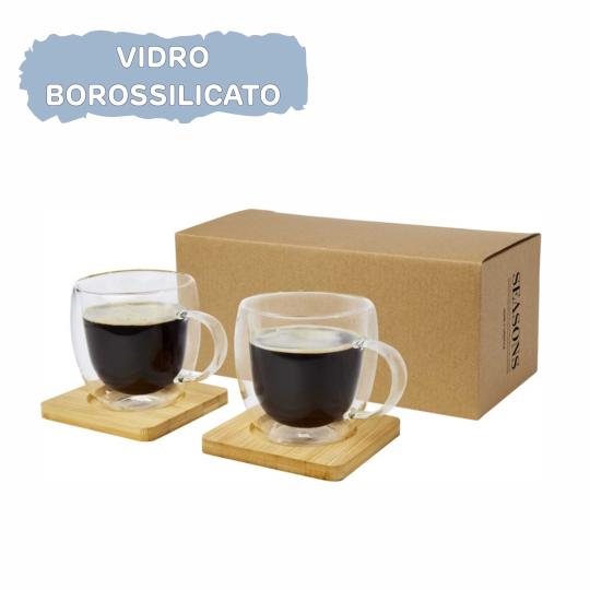 Chávena de café expresso de 4 peças Male Seasons®