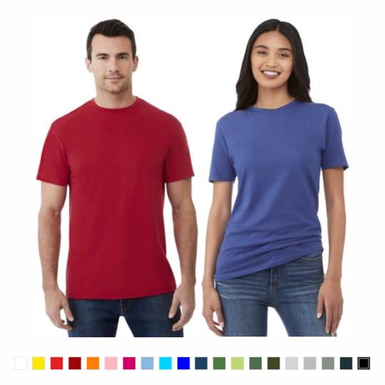 T-shirt de manga curta de homem e mulher Heros Elevate Essentials®