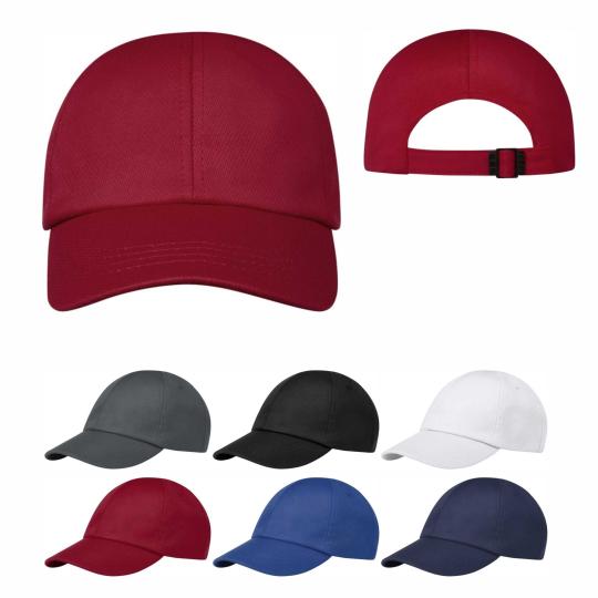 Boné de 6 painéis cool fit Cerus Elevate Essentials®