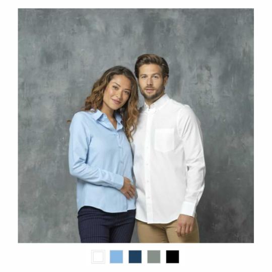 Camisa de homem e mulher de manga comprida Pollux Elevate Essentials®
