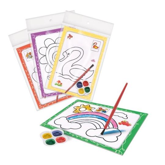 Ensemble d'aquarelles Art