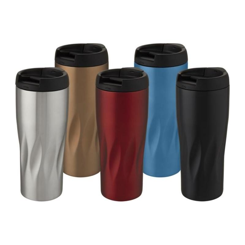 Copo térmico isolado a vácuo de 450 ml em cobre Waves