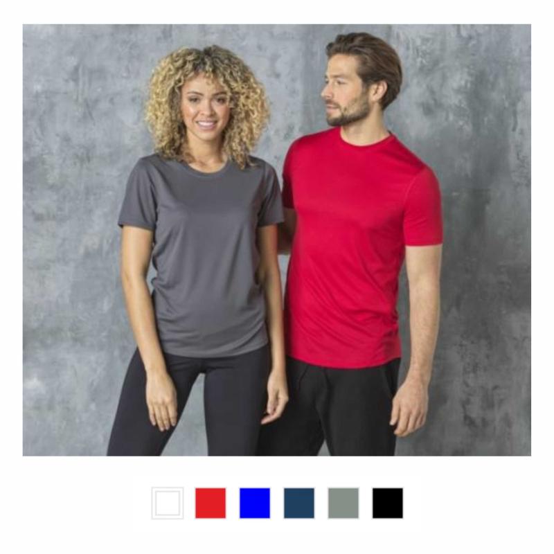 T-shirt cool fit de manga curta modelo homem e mulher Kratos Elevate Essentials®