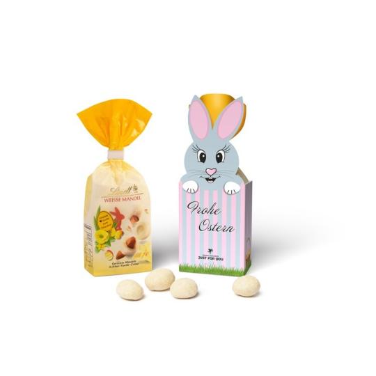 Amêndoas Lindt em embalagem de Páscoa (Produção)