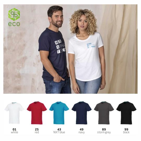 T-shirt para homem e mulher em material reciclado Jade Elevate NXT®